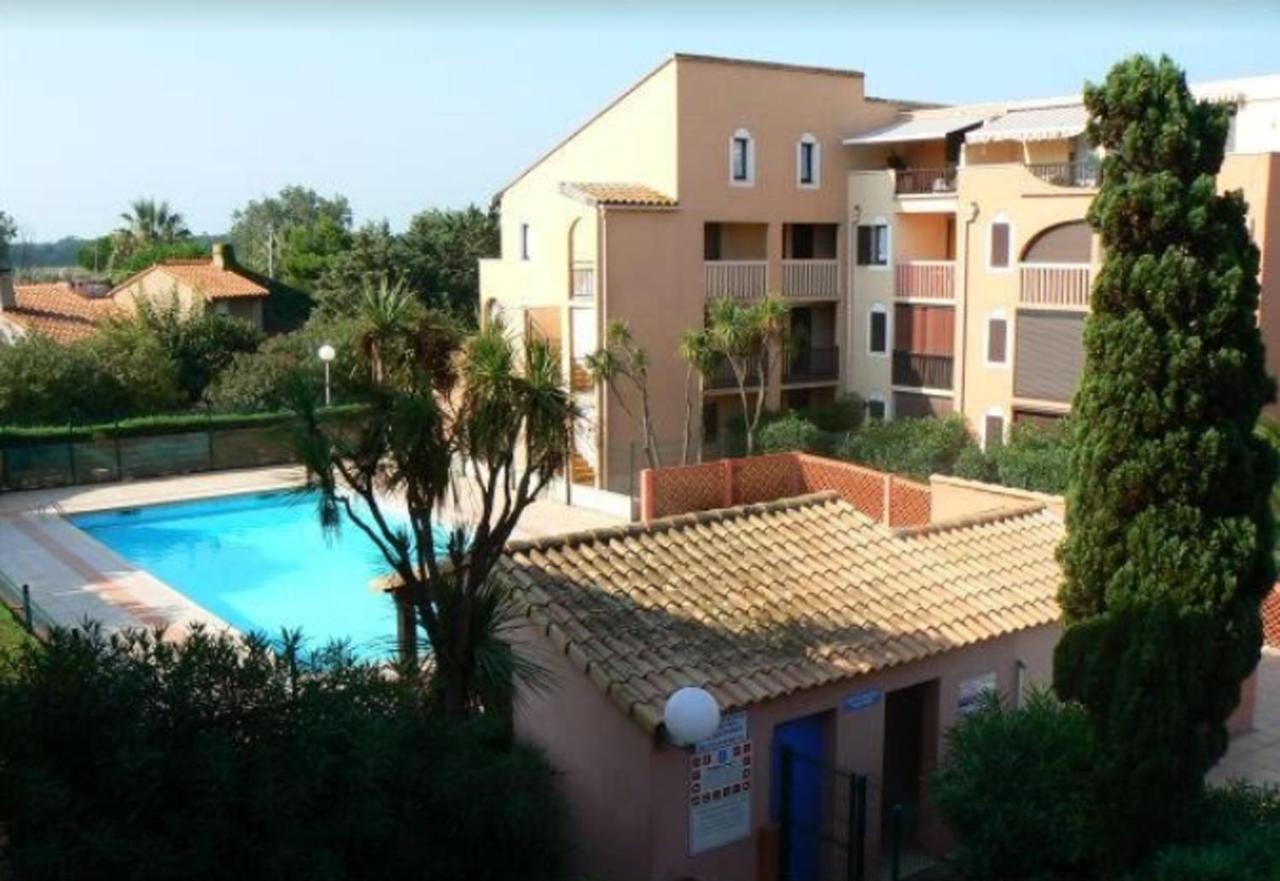 Appartement Charmant A Canet En Roussillon 36 M² Piscine Partagee Buitenkant foto