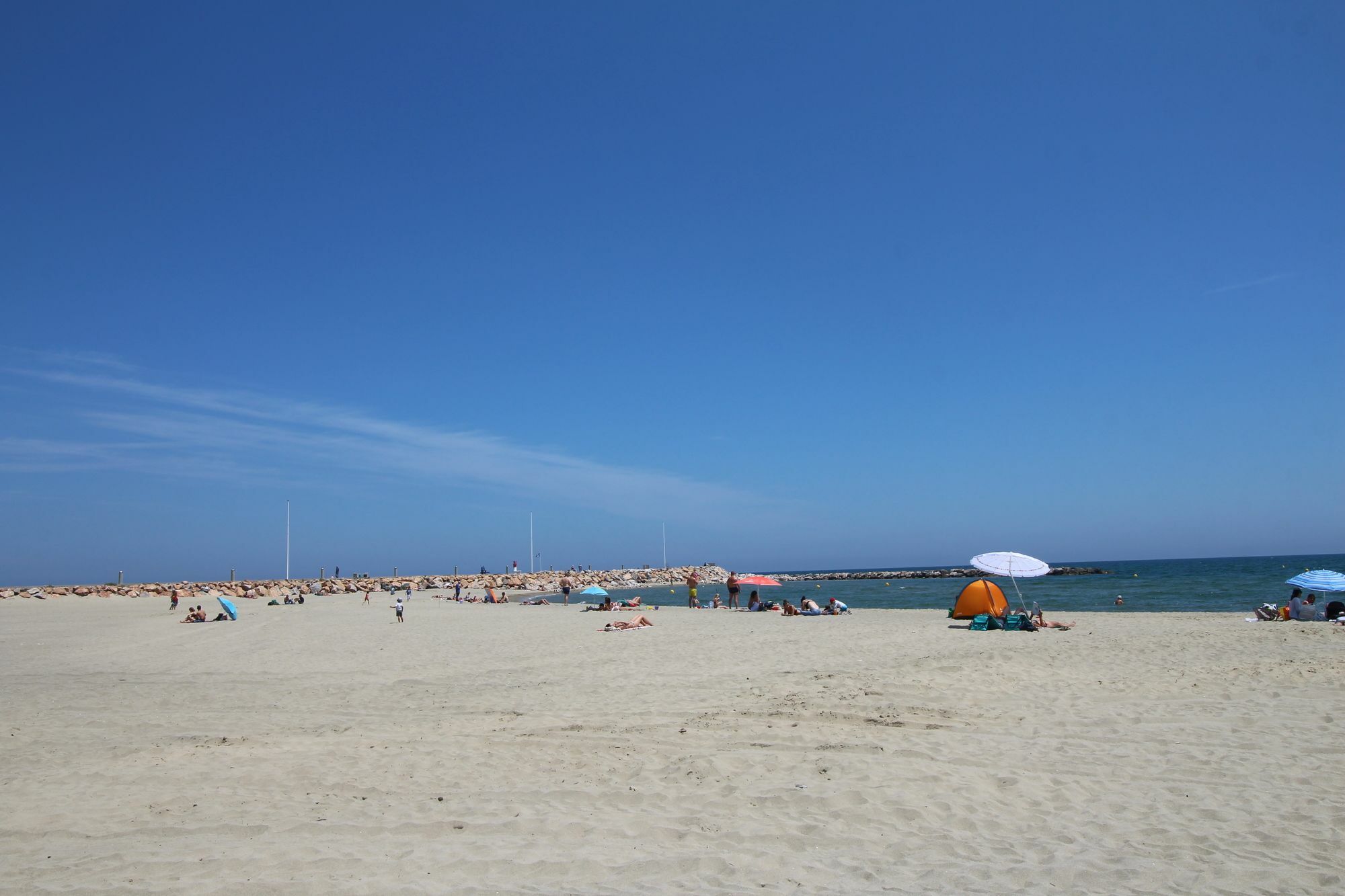 Appartement Charmant A Canet En Roussillon 36 M² Piscine Partagee Buitenkant foto