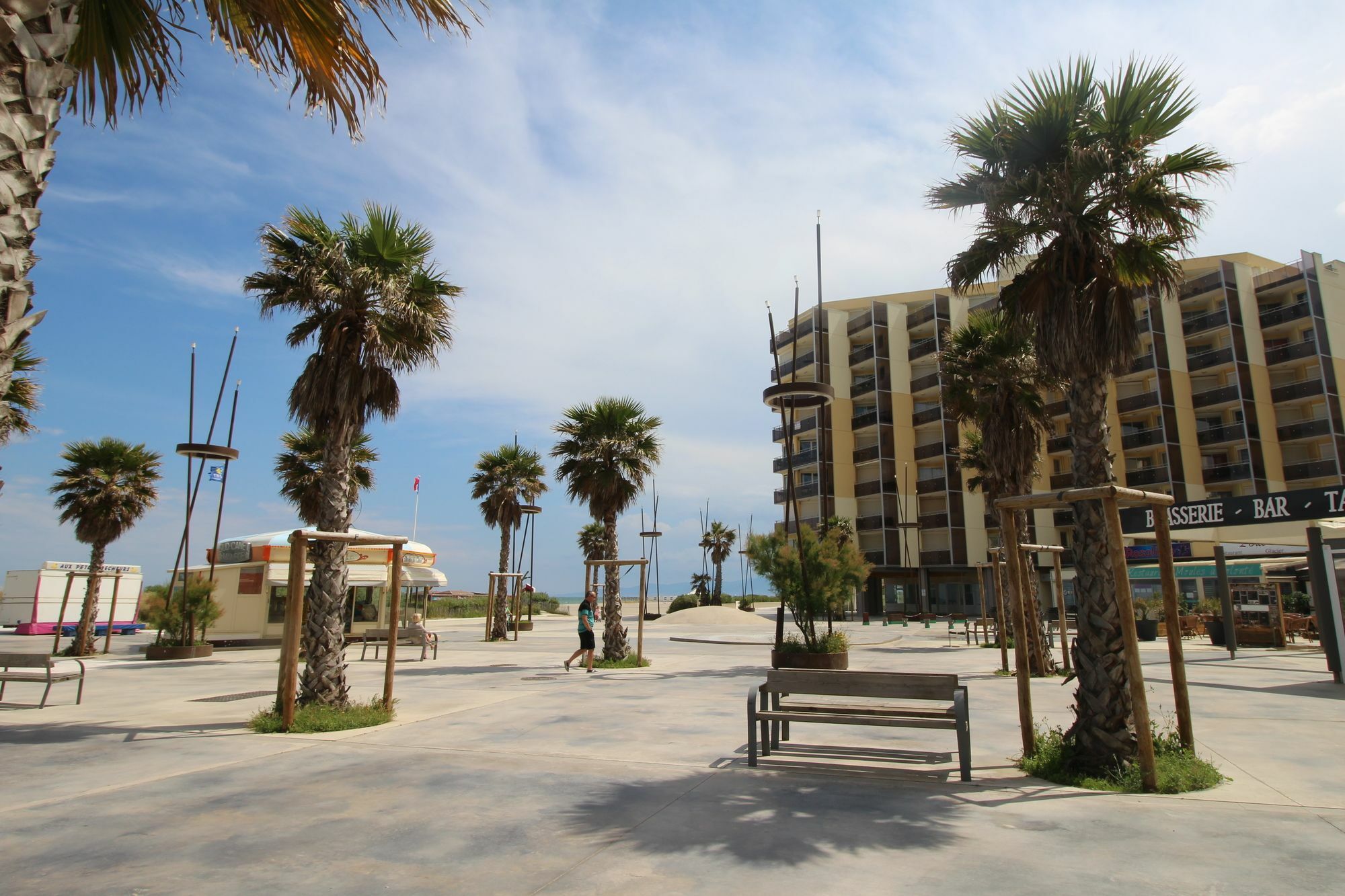 Appartement Charmant A Canet En Roussillon 36 M² Piscine Partagee Buitenkant foto